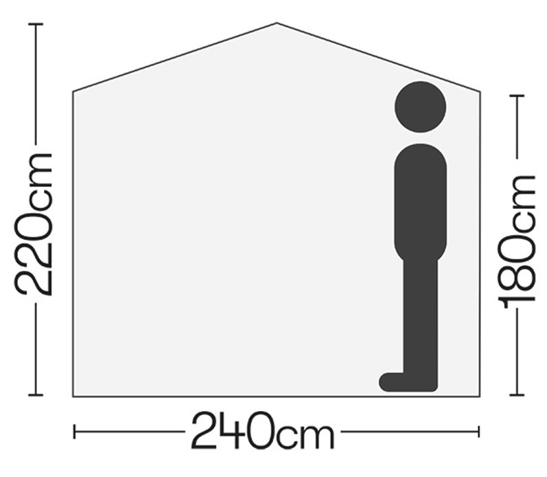 Quest - Screen House Pro Pop Up Gazebo Shelter - Grey - Image 17