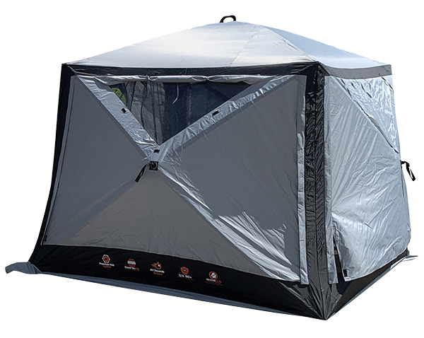 Quest - Screen House Pro Pop Up Gazebo Shelter - Grey - Image 7