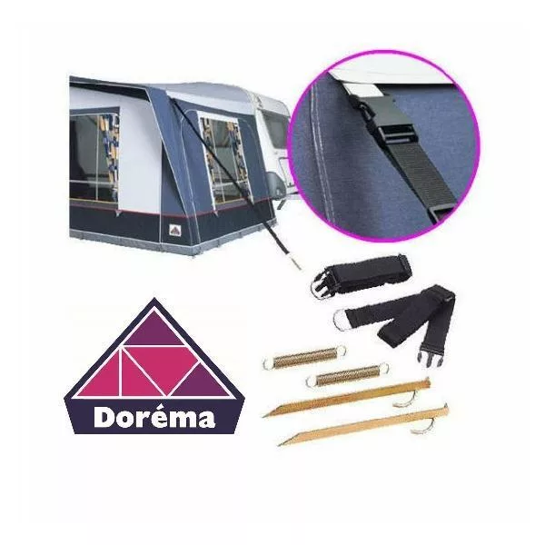 Dorema Safe Lock System / Storm Tie Down Kit