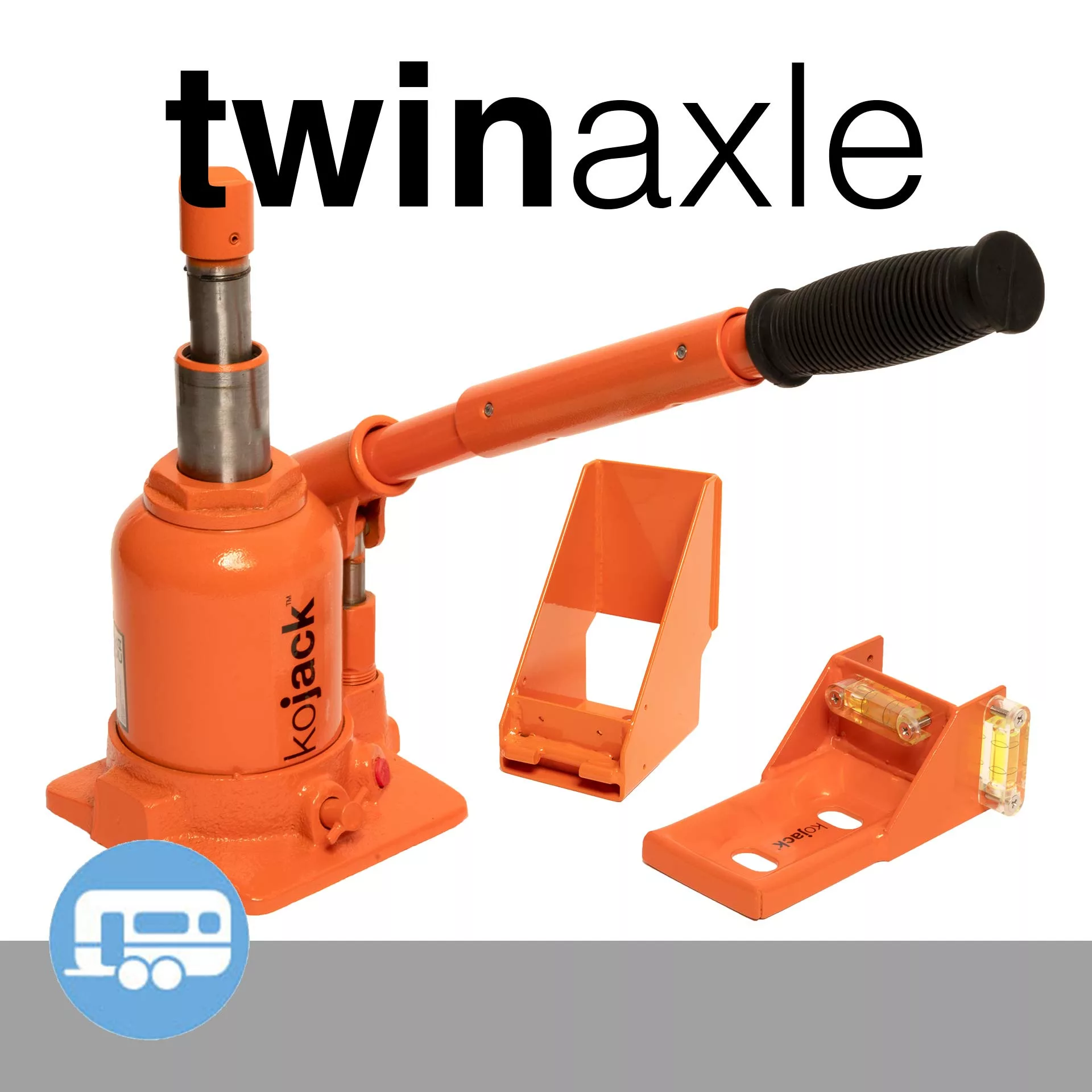 kojack caravan wheel jack twin axle