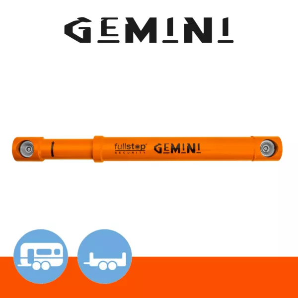 Fullstop Gemini Twin Axle Caravan Wheel Lock Grantham's Accessory Shop
