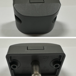 push hutton holder retainer catch fastening plastic grey