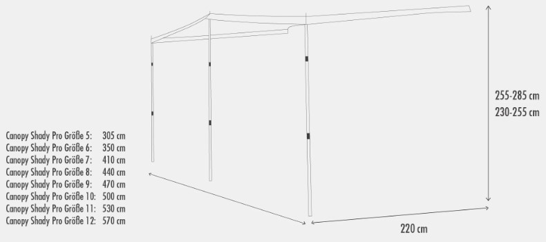 Westfield Shady Pro Sun Canopy