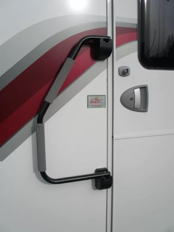 Milenco Caravan / Motorhome Safety Handrail XL Black Grantham's