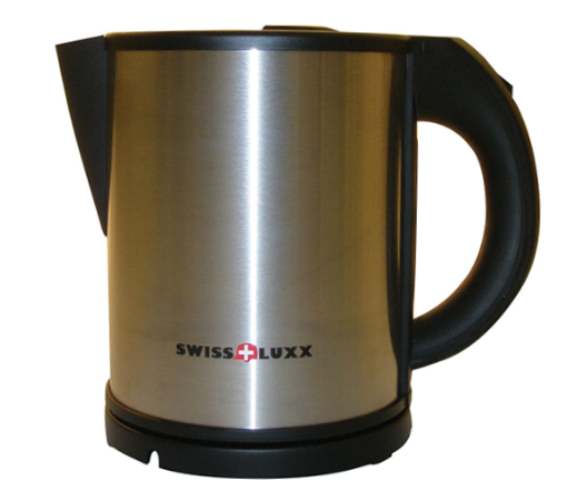 Swiss Luxx - 1L Stainless Kettle Low Wattage