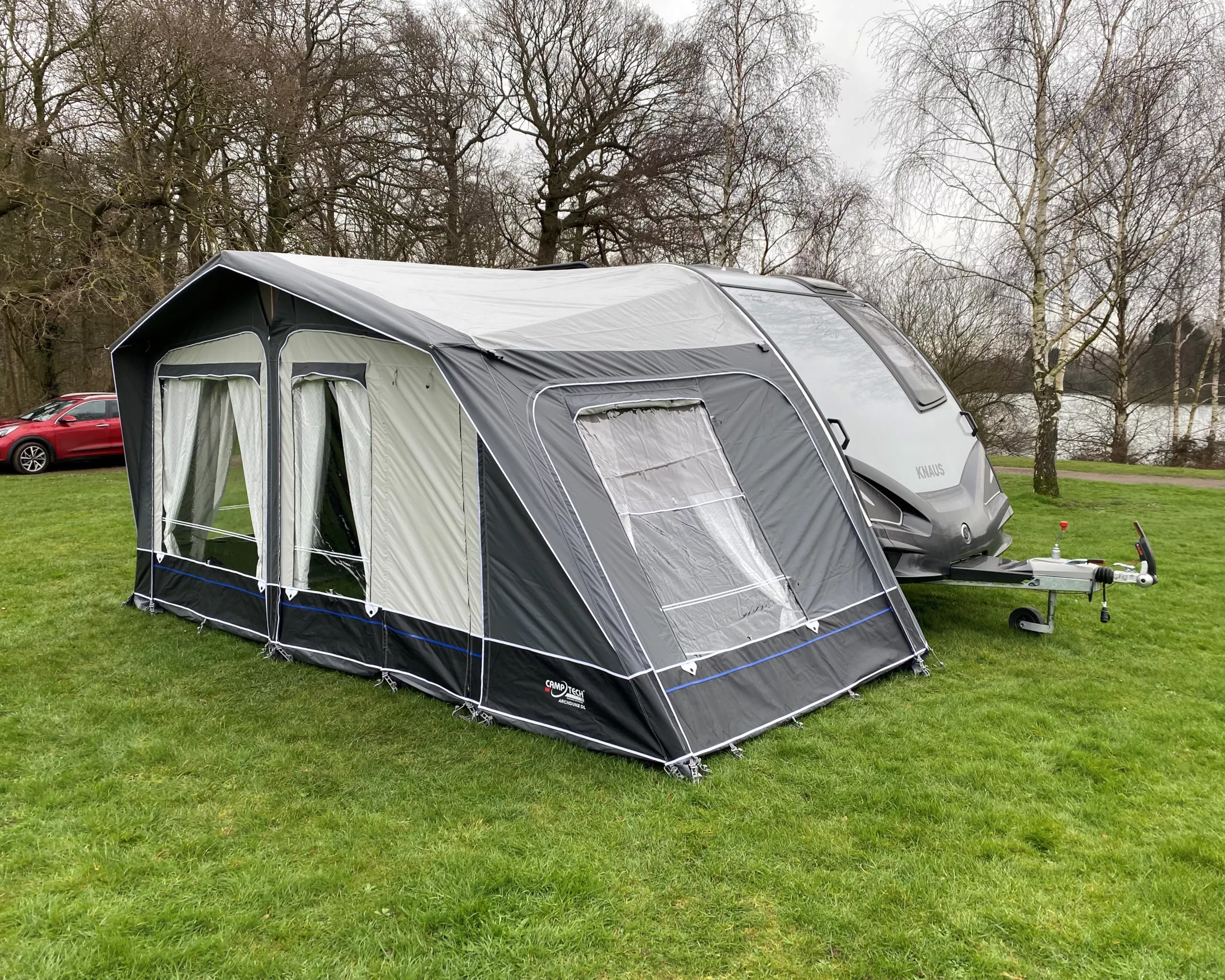 Camptech - Knaus Sport & Fun Archduke DL Awning - Grantham's