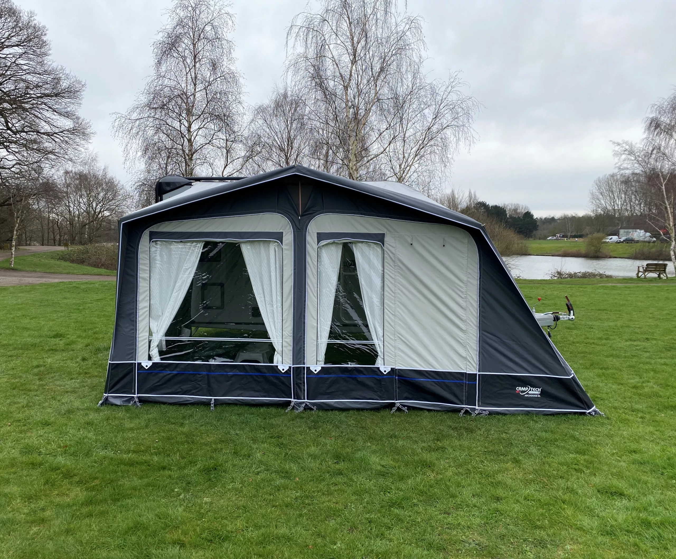 Camptech - Knaus Sport & Fun Archduke DL Awning - Grantham's
