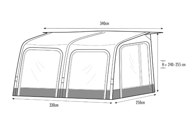 Westfield Mars Panel Van Air Awning