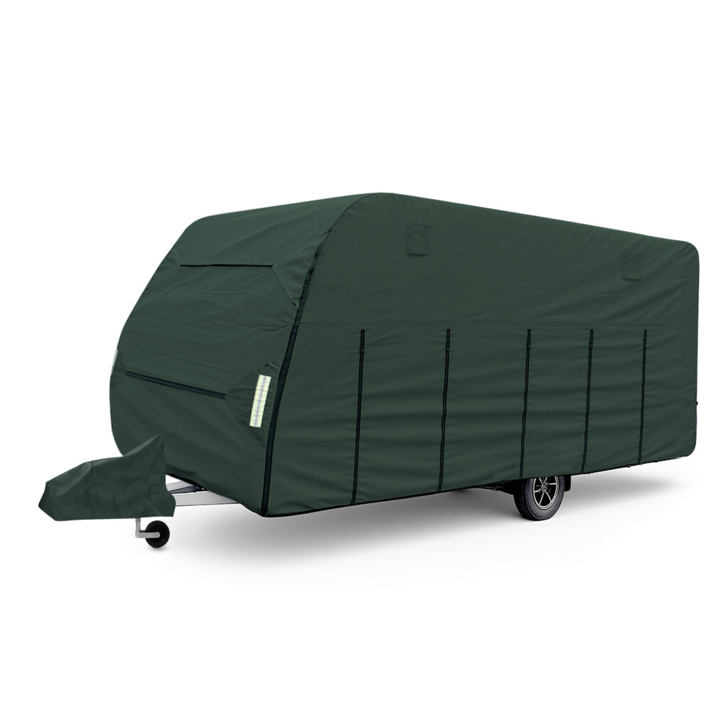 Caravan full storage cover
