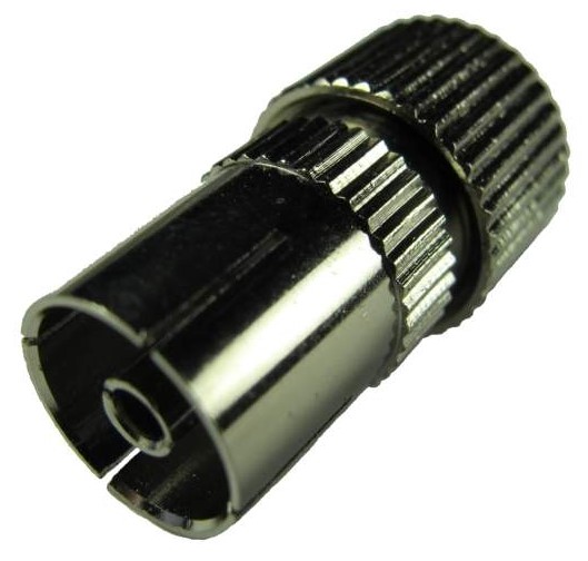 COAXIAL PLUG TV CONNECTOR COAX