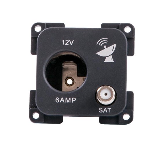 powerpart c-line 12 volt satellite socket
