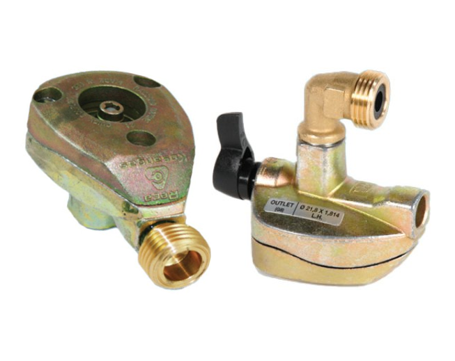 RECA gas clip on 21mm 27mm pigtail adaptor hose