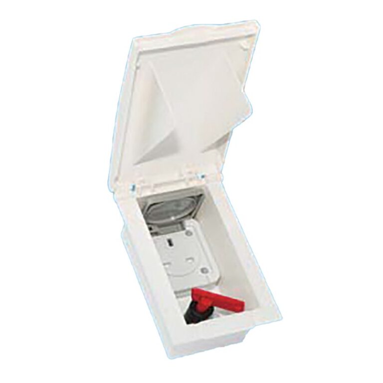 WHITE TND Ext13amp Socket Box and Isolator Switch - Grantham's ...