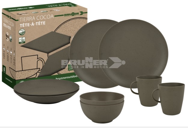 BRUNNER - T&Ecirc;TE-&Acirc;-T&Ecirc;TE PLA TIERRA COCOA